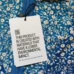 Princess Polly Princess‎ Polly The Sting Blue and White Floral V-Neck Mini Dress Size 4 Photo 8