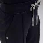 FIGS High Waisted Salina FORMx Wide Leg Scrub Pants in Navy, Size Large Photo 3