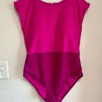 Aava Swim Aava Selena One Piece Swimsuit Barbie Pink Two Tone Zip Up 3XL Plus Size 3X Photo 0