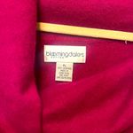 Bloomingdales NWT Bloomingdale Cashmere Cowlneck turtleneck PL magenta Photo 3