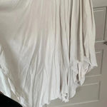 Mara Hoffman  HANDKERCHIEF FRINGE MAXI DRESS BEACHY TROPICAL SMALL Photo 6