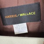 Harris/Wallace Vintage Wool Blend Aztec Print Single Breasted Blazer Women's S Photo 3