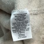 Chelsea 28 Cowl Neck Pullover Sweater Large Oatmeal Color Long Sleeve Knit Photo 6