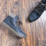 Dr. Martens • Maelly Gaucho Wildhorse Lamper boot brown leather herringbone tweed Photo 5