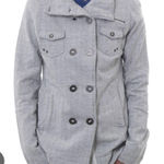 Hurley Winchester animal print fleece peacoatājacket small Photo 0