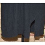 Splendid Ladies L Black Long Sleeve Pullover V-Neck Thin Knit Shirt Top Size L Photo 2