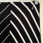 Volcom Women's Black & White Stripe Full Length Maxi Skirt | Size: S Photo 6