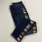 Driftwood  Jackie High Rise Jeans Southwest Embroidered Neutral Browns Size 26x28 Photo 11