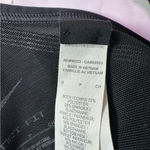 Nike Women's Black Sports Bra with White Logo Photo 8