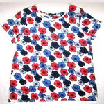 Tommy Hilfiger 🆕 Plus 0X Floral Print Top Shirt Photo 3