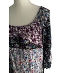 Neiman Marcus  Floral 3/4 Blouse Top Size Large Photo 3