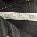 Charles and Keith New  Midori Geometric Top Zip Wallet Noir Black Minimalist Preppy Photo 9