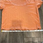 Hippie Rose  Orange With Lace Crop Top Size Large Photo 12