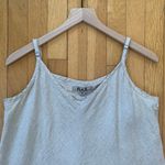 Flax Vintage  Linen V-neck Swing Tank Tan Size Medium Photo 3