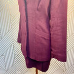 Vivienne Tam  Purple Two-Piece Blazer Skirt Suit‎ Photo 6