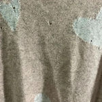 Zadig & Voltaire NWT Markus Heart Destroyed Cashmere Sweater Pink M Photo 8