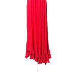 Free People NEW Size S Adella Maxi Slip Dress Sleeveless Boho Crochet Lace Red Photo 10