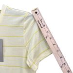 Everlane T Shirt Womens S Butter Yellow Striped Organic Cotton Preppy Casual NEW Photo 7