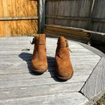 Born Børn Morocco Bootie, Leather Suede, Brown Zip Boot, Size 7 Photo 3