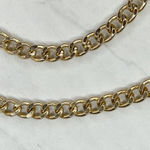 Gold Tone Chain Link Belt Y2K Festival One Size (OS) ✨ Photo 4