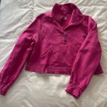 Lululemon Sonic Pink Scuba Funnel Neck Half Zip Photo 0