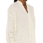 Show Me Your Mumu Journey Tunic Top Womens Small Midsummer Ivory Rayon Photo 0