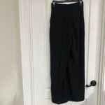 Commense Women's Notch Wide Leg Dress Pants Regular Fit Black Size XS‎ NWT Photo 5