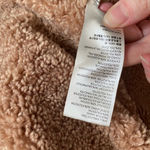 Anthropologie  Oversized Sherpa Lined Denim Jean Jacket XL Retro 90s Grunge Indie Photo 6