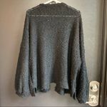 Wild Fable Black Poodle Fur Cardigan Doleman Sleeve Womens Size M/L Photo 4