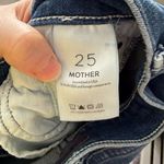 Mother Women’s 25 Insider Crop Step Fray Wish Upon a Star Jeans Blue Photo 7