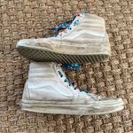 Vans White high top women’s 8.5 men’s 7 Photo 12