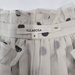 Tularosa  Andora Blouse in Black & White Polka Dot Small Photo 6