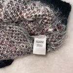 BP Black & Cream Eyelash Leopard Print Oversized Sweater Cardigan Photo 9