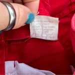 Vintage 90s red high rise taper leg mom jeans Size 28 Photo 9