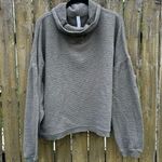 Lululemon Peaceful Moments Pullover in Heathered Grey Sage Sz L/XL Photo 0