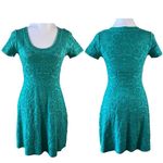 M Missoni Teal Green Knit Scoop Neck Skater Dress EU 42 / US M Above Knee EUC Size undefined Photo 1