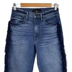 3x1  Higher Ground Fringe Crop Straight Leg Jeans Photo 5