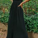Free People FREE PEOPLEAdella Corset Maxi Dress In Black Photo 2