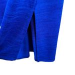 Talbots T By Royal Blue Cap Sleeve Scoop Neck Knit Maxi Dress Pockets Size S Photo 5