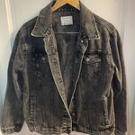 Old Navy Distressed Denim Jacket Photo 0