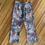Johnny Was  Vintage Rose Sweatpants NWT Size L Photo 1