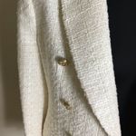 ZARA  Cream Tweed Women's Blazer NWT Photo 3