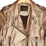 BLANK NYC  Metallic Leather Moto Jacket Photo 2