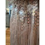 Little Mistress  NWT ROSE GOLD HAND SEWN SEQUINED GOWN WOMENS SIZE 6 Photo 10