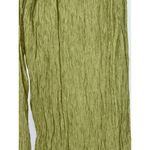 Abercrombie & Fitch NEW Olive Green Crinkle Elastic Lounge Wide Leg Pants Size S Photo 5