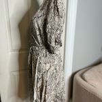 Reformation  Monica women’s snake print dress L Photo 10