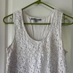 Daniel Rainn  White Lace Tank Top / M26 Photo 1