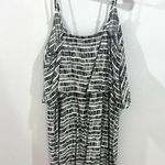 Old Navy  black and white ruffle top sundress size medium Photo 2