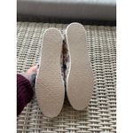 Toms Belmont Holiday Cats Shoes 8.5 slip on layered canvas comfort Christmas Photo 5