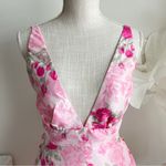 Love Shack Fancy Till Cutout Floral Mini Dress Photo 4